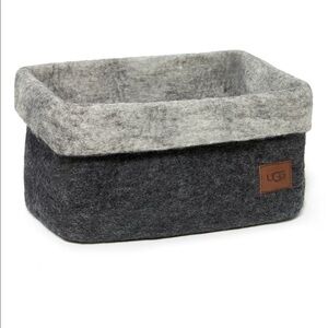 UGG Jade Cove wool felted basket- size large
